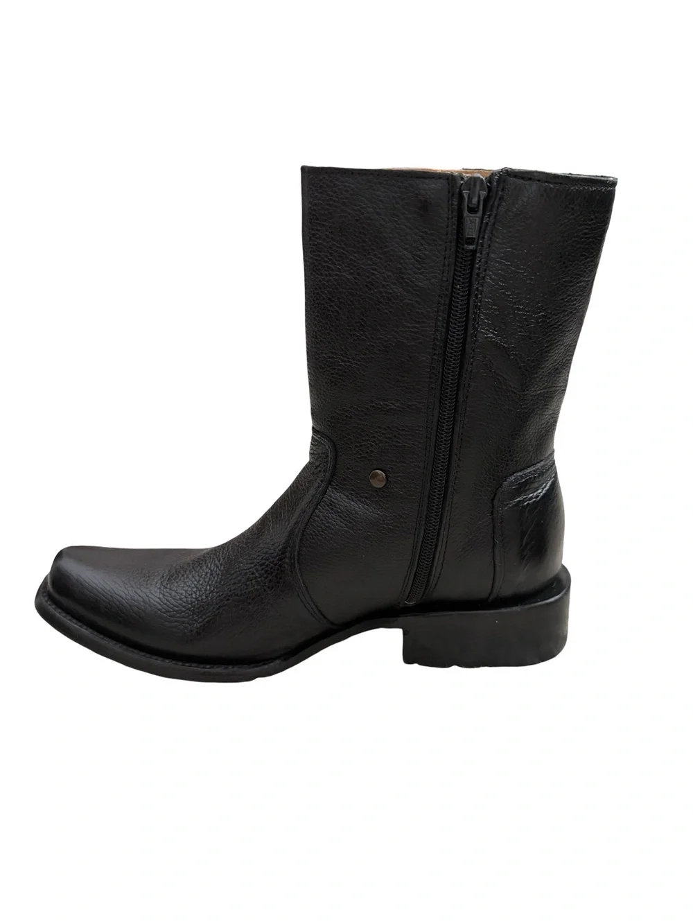 BOTAS EL MECREADO • Black Artsanel Western Handmade in Mexico Boots